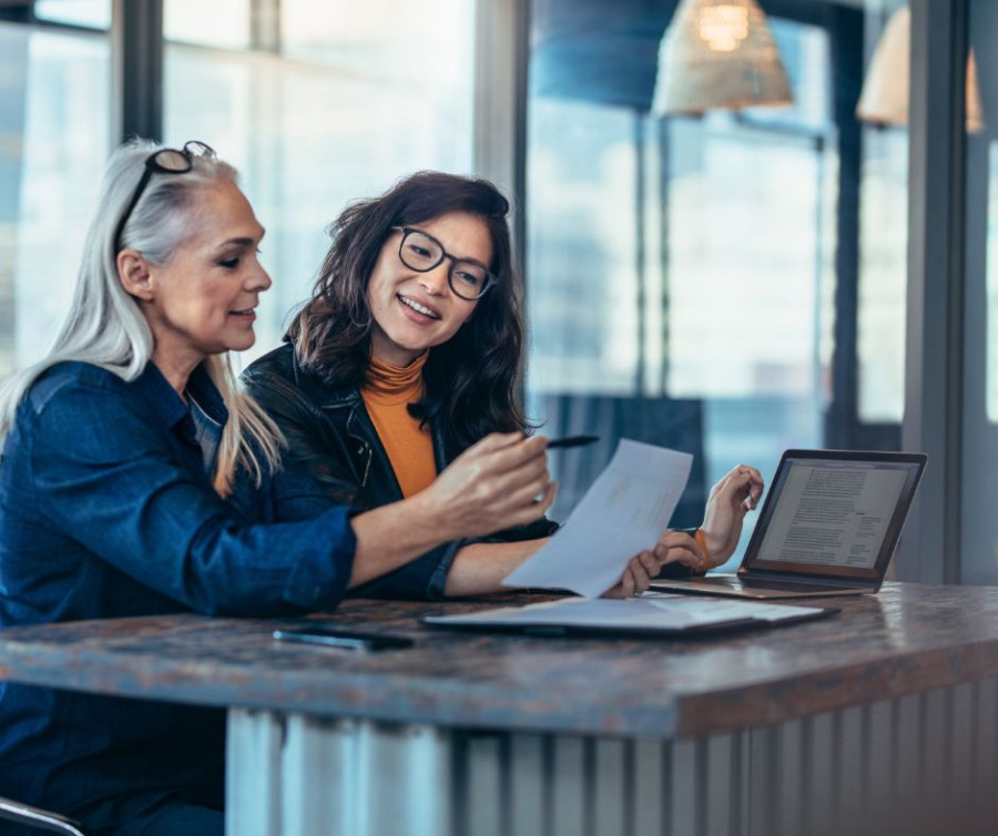 Nous aidons les femmes à trouver leur place en emploi!