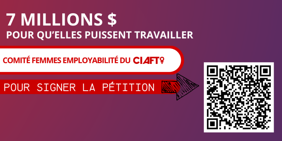 Signez la pétition pour soutenir les OSBL en employabilité féminine