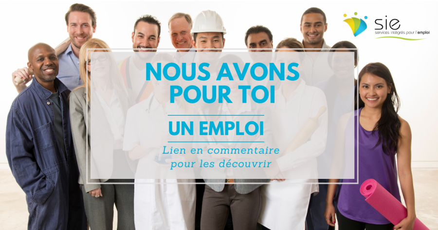 Emplois disponibles à ce jour | 12 août 2026