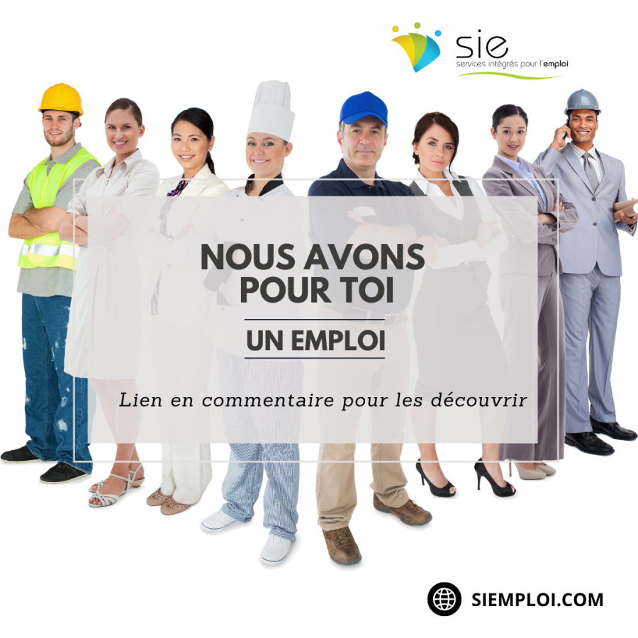 Emplois disponibles à ce jour