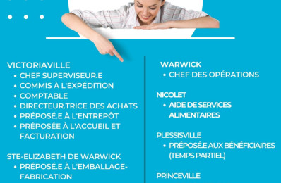 Emplois pour vous ! Ce 31 mai 2023