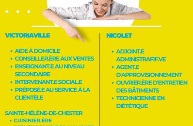 Emplois disponible - 12 septembre