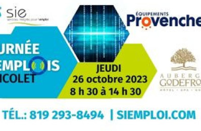 À NICOLET : JOURNÉE D'EMPLOI