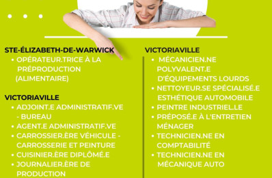 EMPLOIS DISPONIBLES ! Ce 20 MARS 2024