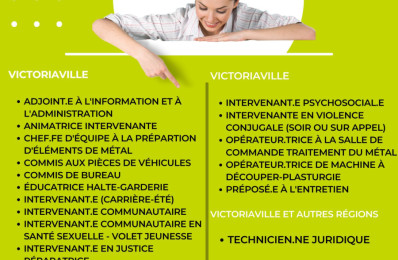 Des emplois pour vous ! Ce 21 mai 2024