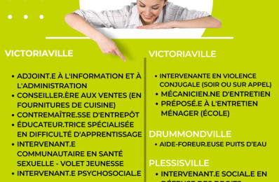 EMPLOIS DISPONIBLES | 20 JUIN 2024