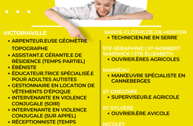 Emplois | 8 juillet 2024