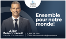 Alex Boissonneault, député d'Arthabaska à l'Assemblée nationale du Québec